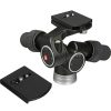 Manfrotto Tripod Heads | Manfrotto 405 Geared 3 Way Head With 410Pl Quick Plate