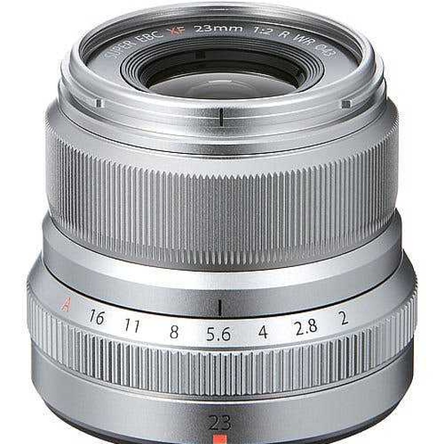 Fujifilm Prime Lenses | Fujifilm Xf 23Mm F/2 R Wr Silver Lens