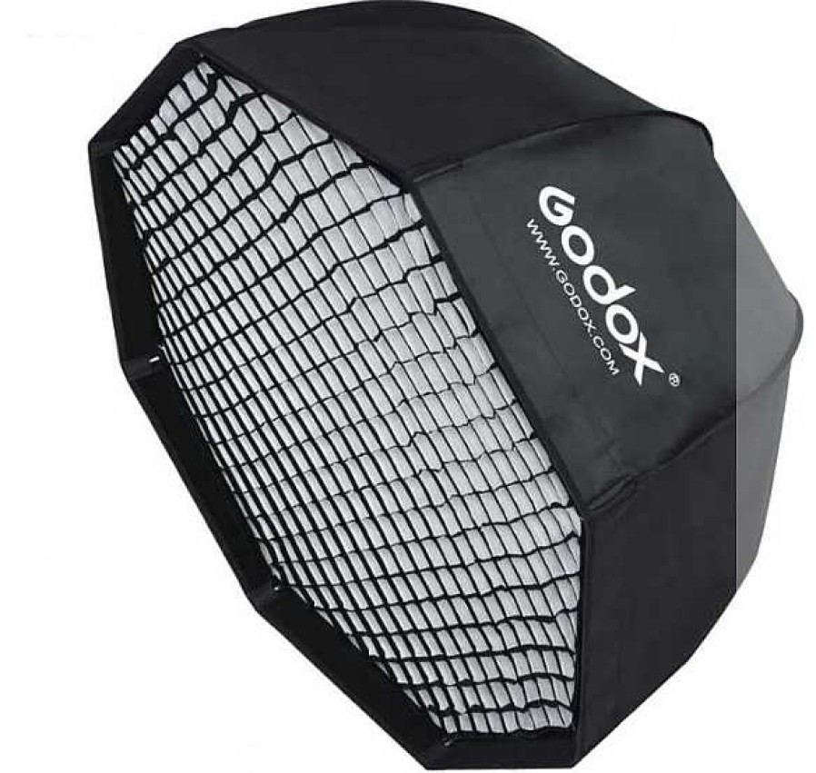 GoDox Flash Accessories | Godox Umbrella Octa Softbox 95Cm With Grid-S Type Mount