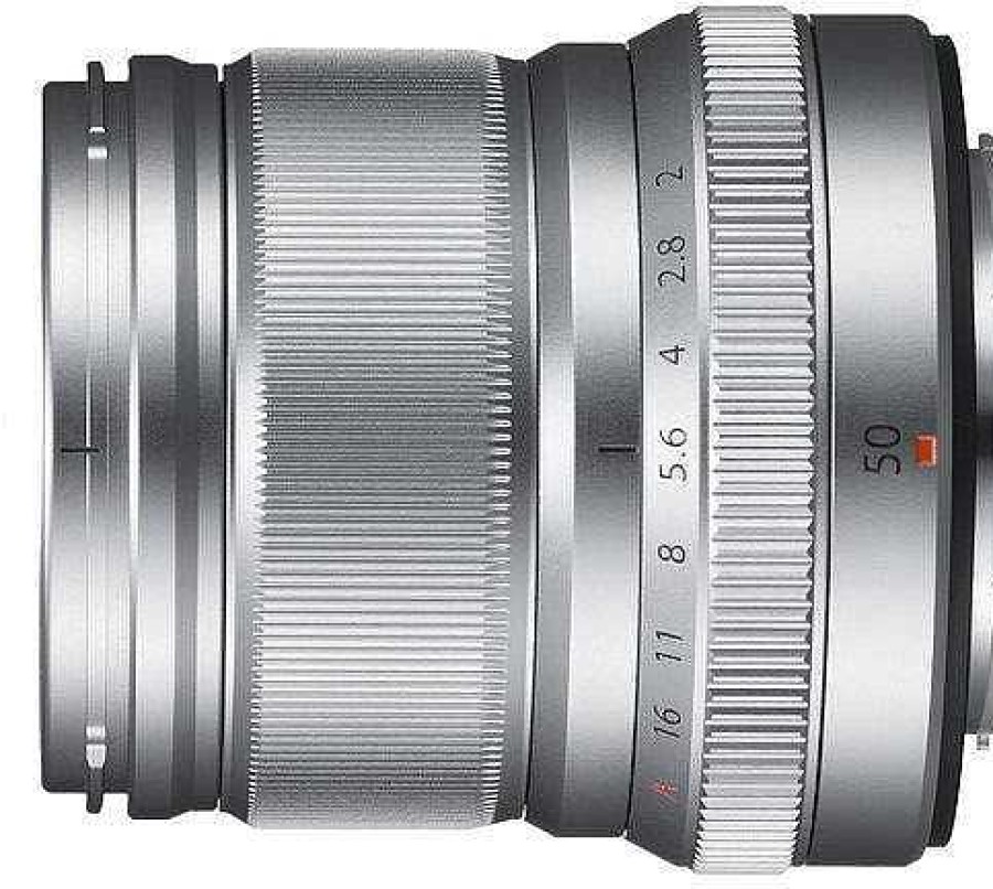 Fujifilm Prime Lenses | Fujifilm X Lens Xf50Mm F/2 R Wr Silver Lens