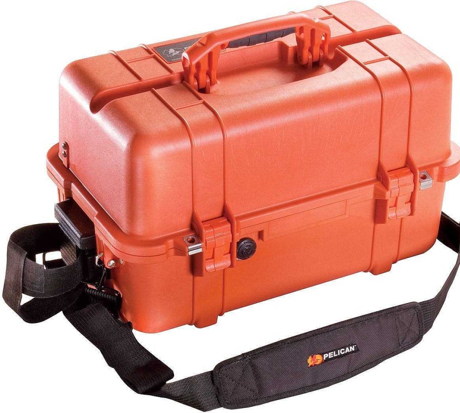 Pelican Hard Cases | Pelican 1460 Ems Orange Case - No Foam