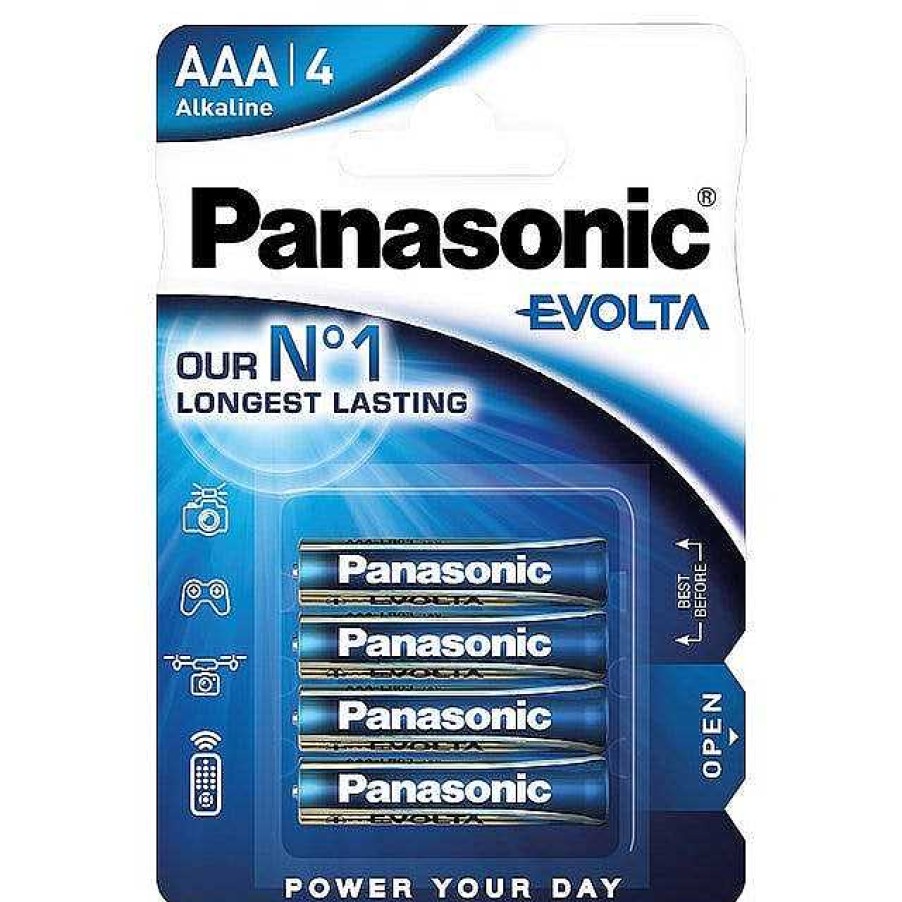 Panasonic Batteries | Panasonic Evolta Aaa 4Pk Alkaline Battery