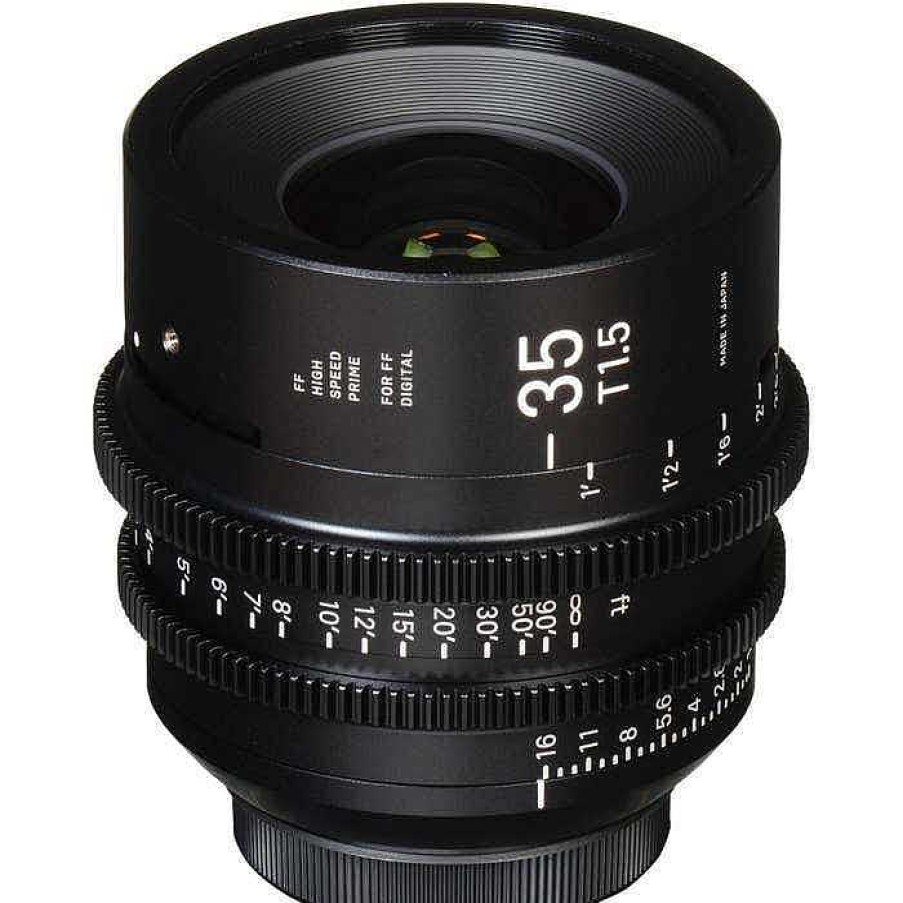 Sigma Cine Lenses | Sigma 35Mm T1.5 Cine Lens - Canon Ef