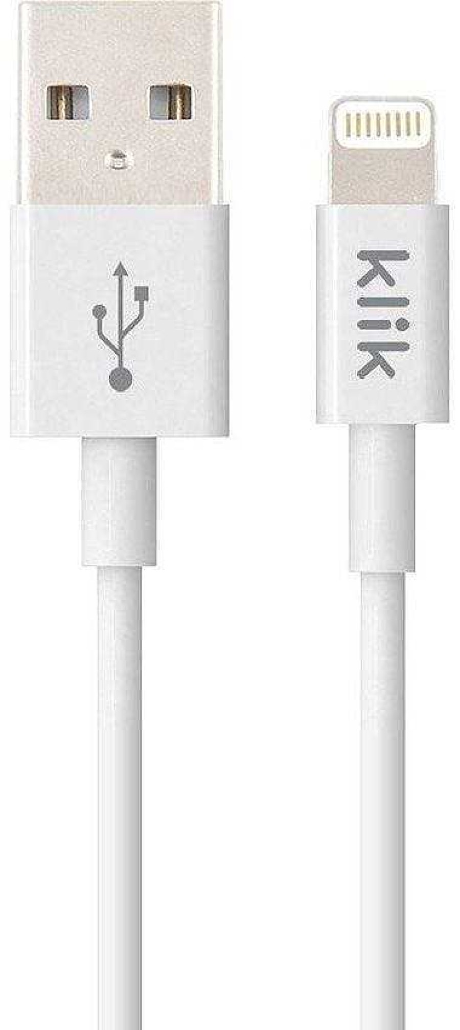 Klik Cables | Klik 1.2M Lightning Cable - White Mfi Certified