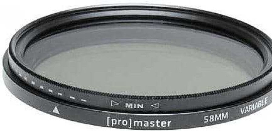 ProMaster Lens Filters | Promaster Variable Nd Standard (1.5-9 Stops) 58Mm Filter