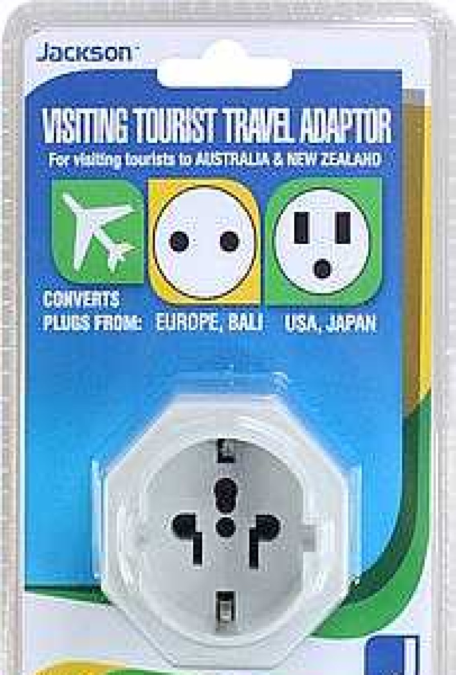 Jackson Battery Adaptors | Jackson Inbound Usb Travel Adaptor - Eu/Usa - Surge Protected