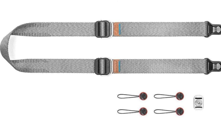 Peak Design Straps, Slings & Lanyards | Peak Design Slide Lite - Ash - Camera Strap