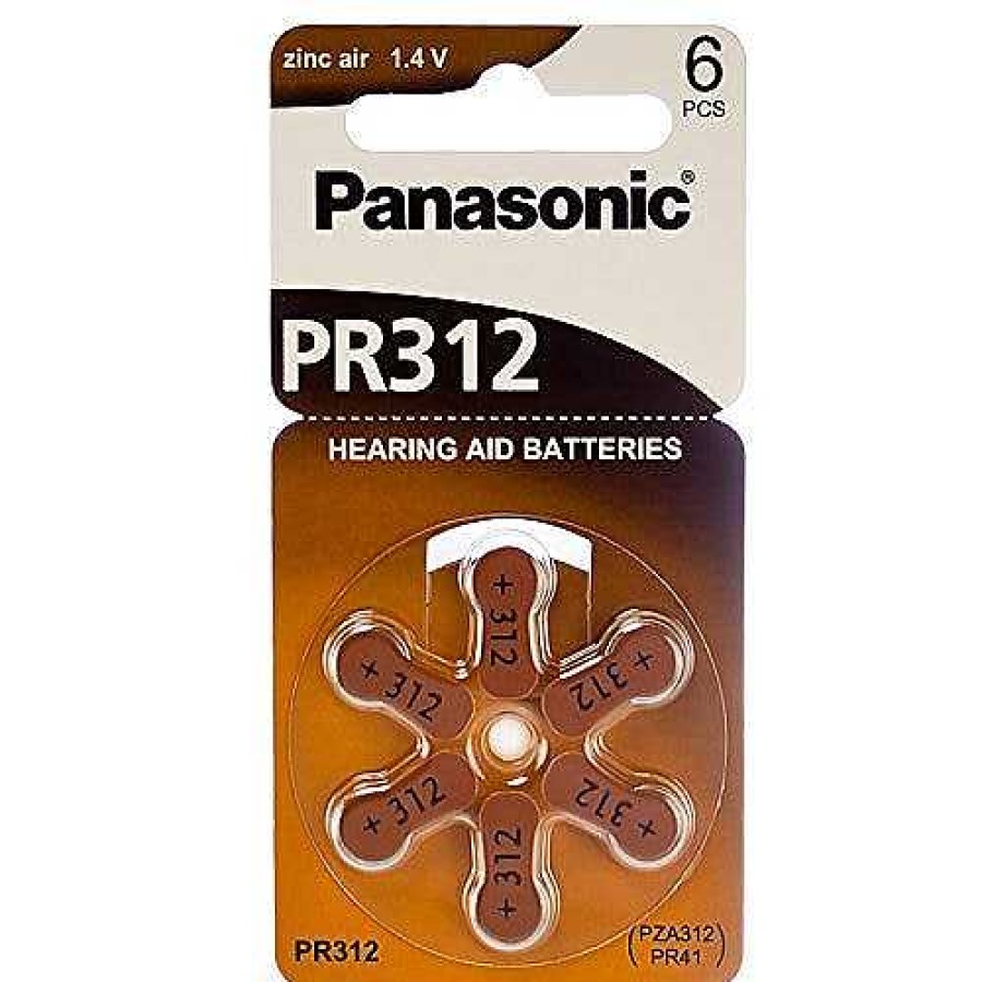 Panasonic Batteries | Panasonic Pr41 6Pk Hearing Aid Battery