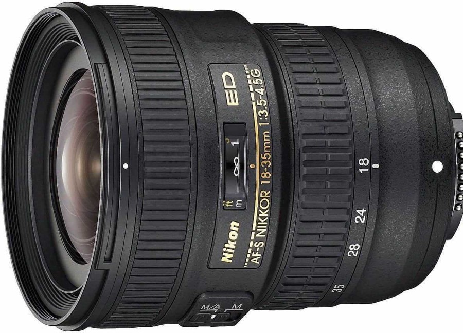 Nikon Zoom Lenses | Nikon Af-S 18-35Mm F3.5-4.5G Ed Wide Angle