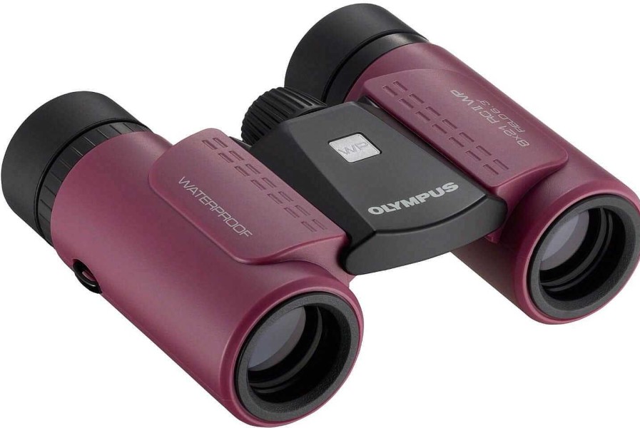 Olympus Binoculars | Olympus 8X21 Rc Ii Waterproof Magenta Binocular