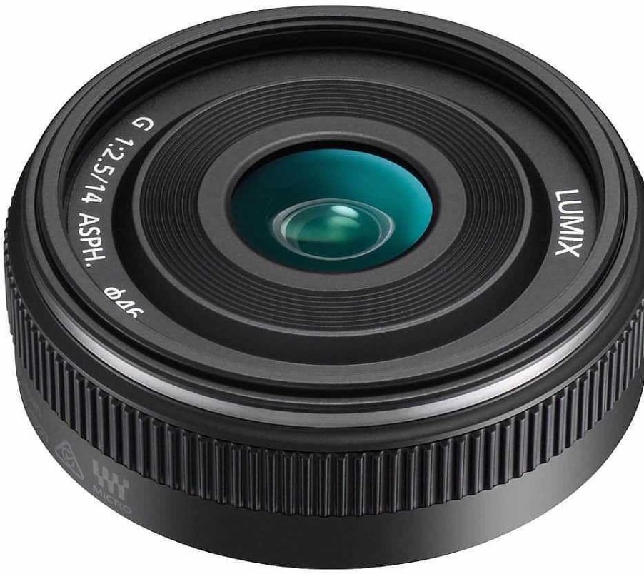 Panasonic Prime Lenses | Panasonic Lumix G 14Mm F2.5 Asph Ii - Black Lens