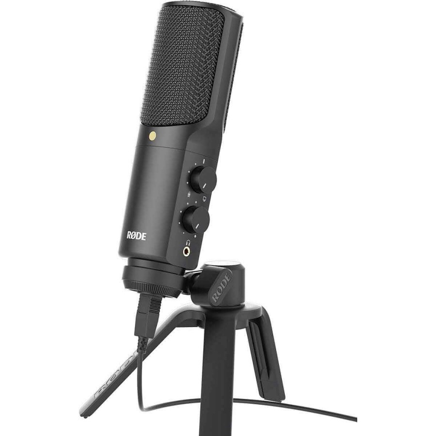 Rode All Microphones | Rode Nt-Usb Condenser Studio-Quality Usb Microphone With Rode Psa1+ Studio Arm