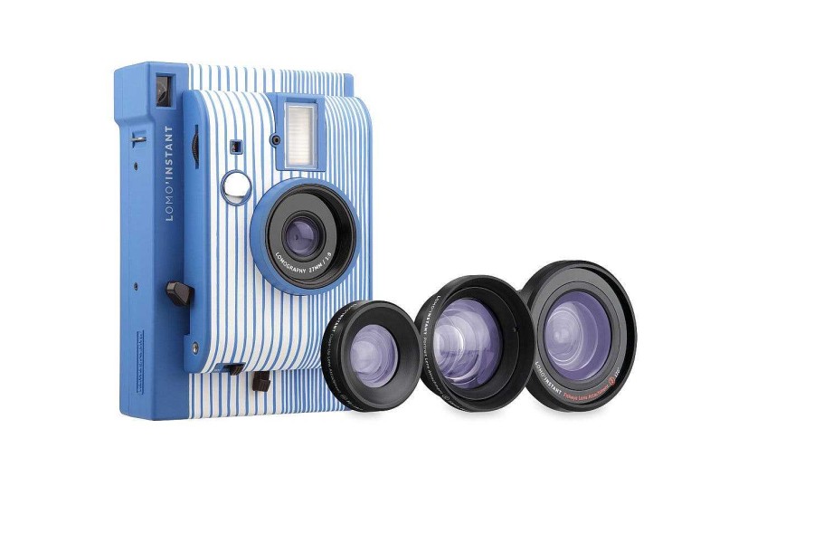 Lomography Instant | Lomography Lomo'Instant Camera With 3 Lenses Kit - San Sebastian