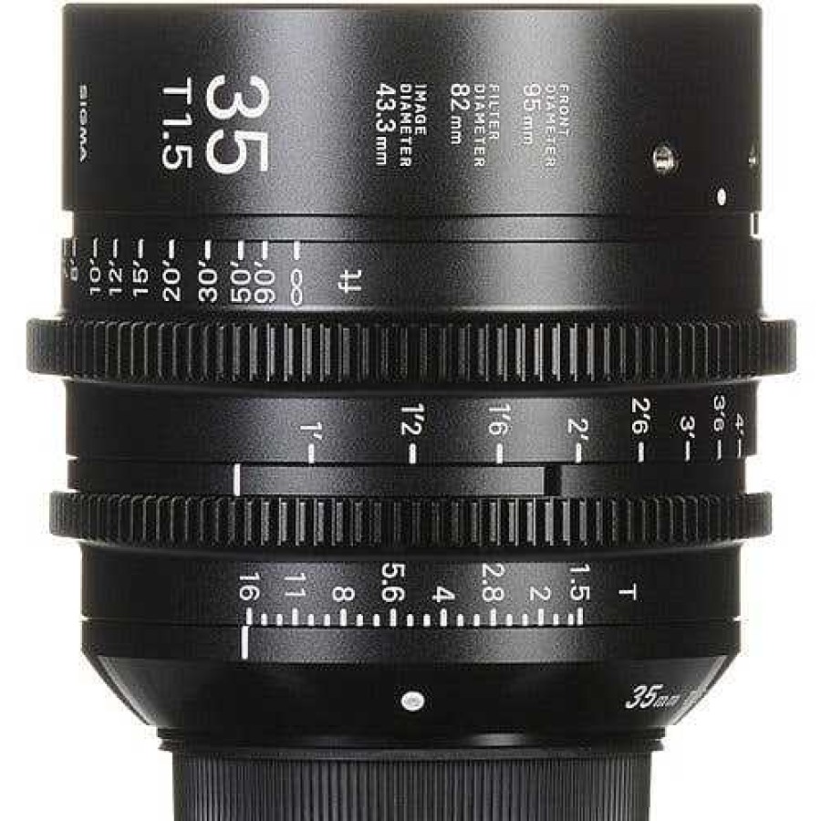 Sigma Cine Lenses | Sigma 35Mm T1.5 Cine Lens - Canon Ef