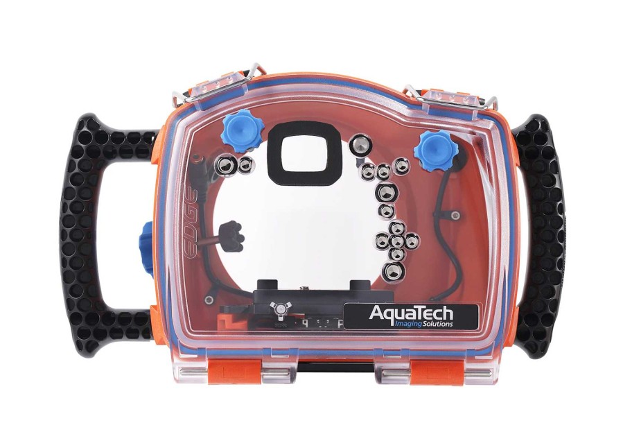 AquaTech Housings | Aquatech Edge Sport Housing Fuji X-H2S/X-H2 - Orange