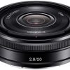 Sony Wide Angle Lenses | Sony E 20Mm F/2.8 Wide Angle Lens