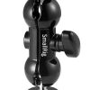 SmallRig Gimbals & Stabilisers | Smallrig Cool-Ballhead-V1 Multi-Function Double Ballhead Shoe Mount & 1/4" Screw - 1135