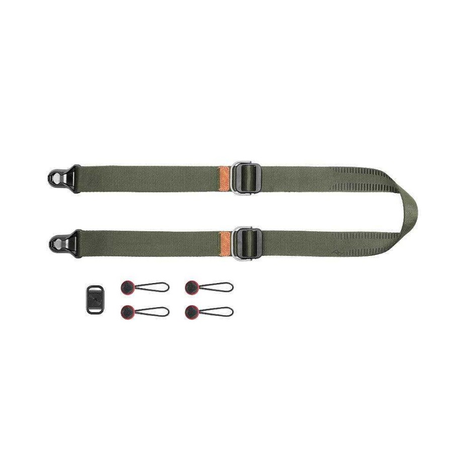 Peak Design Straps, Slings & Lanyards | Peak Design Slide Lite - Sage - Camera Strap