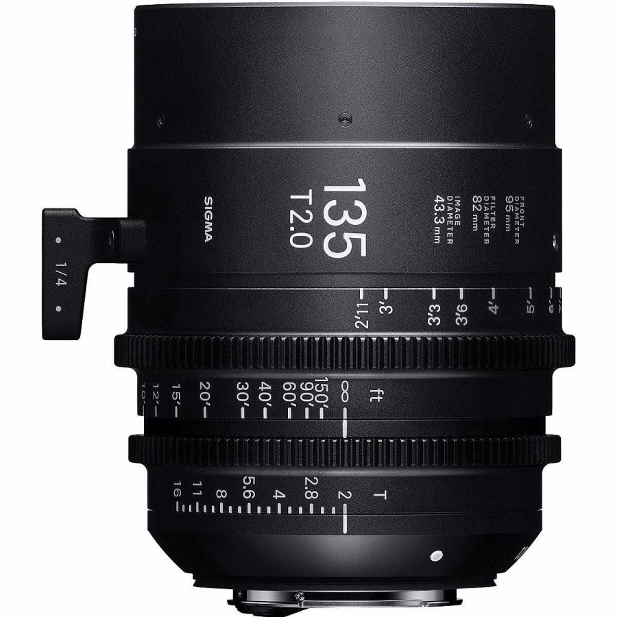 Sigma Cine Lenses | Sigma 135Mm T2 Cine Lens - Arri Pl Mount