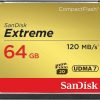 SanDisk Compactflash | Sandisk Extreme Compactflash 120Mb/S - 64Gb Memory Card