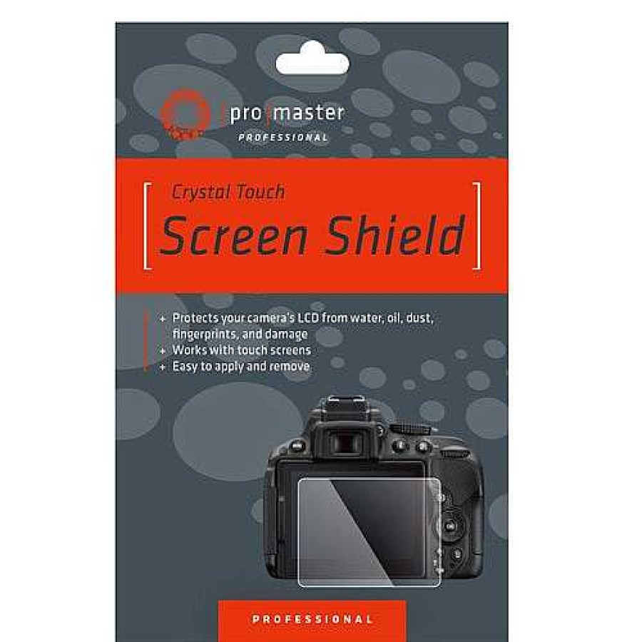 ProMaster Screen Protectors | Promaster Crystal Touch Screen Shield - Canon 6Dmkii, 90D, 80D, 70D