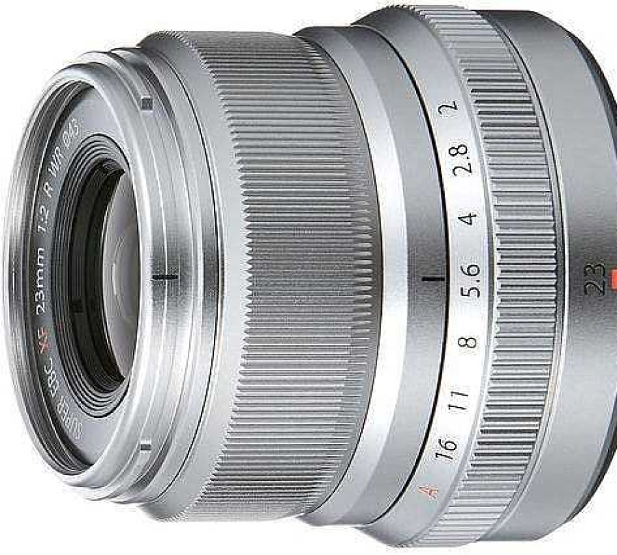 Fujifilm Prime Lenses | Fujifilm Xf 23Mm F/2 R Wr Silver Lens