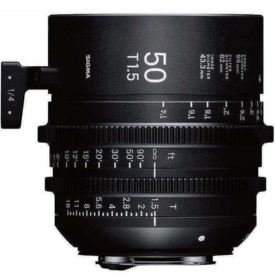 Sigma Cine Lenses | Sigma 50Mm T1.5 Cine Lens - Canon Ef