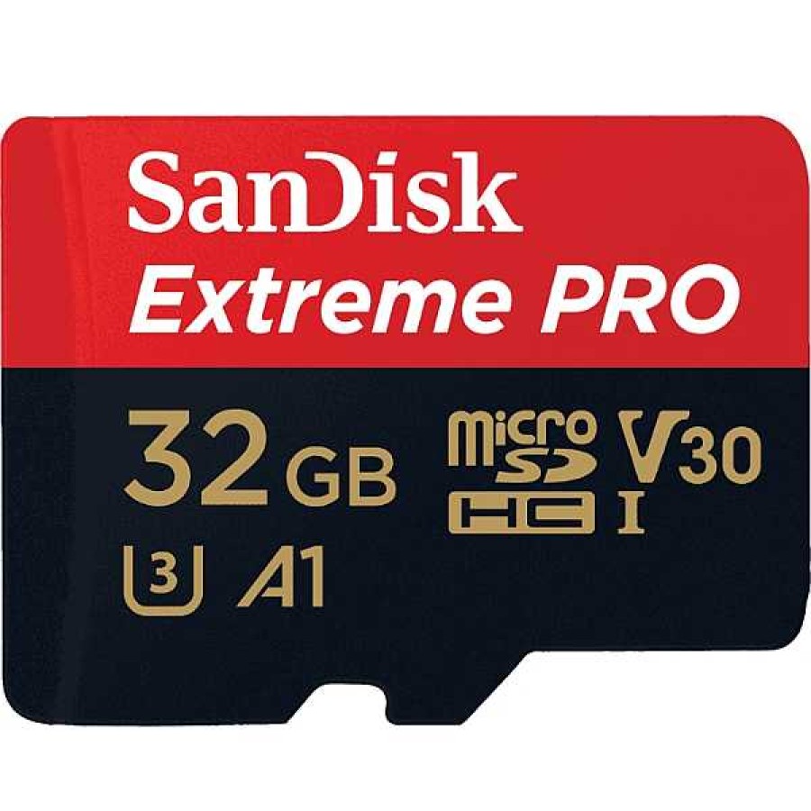 SanDisk Microsd | Sandisk Extreme Pro Microsdxc 32Gb 100Mb/S Uhs-I A1 V30 Memory Card