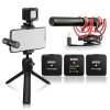 Rode All Microphones | Rode Content Creator Kit Usb-C Includes Wireless Go Ii, Videomic Ntg & Vlogger Kit