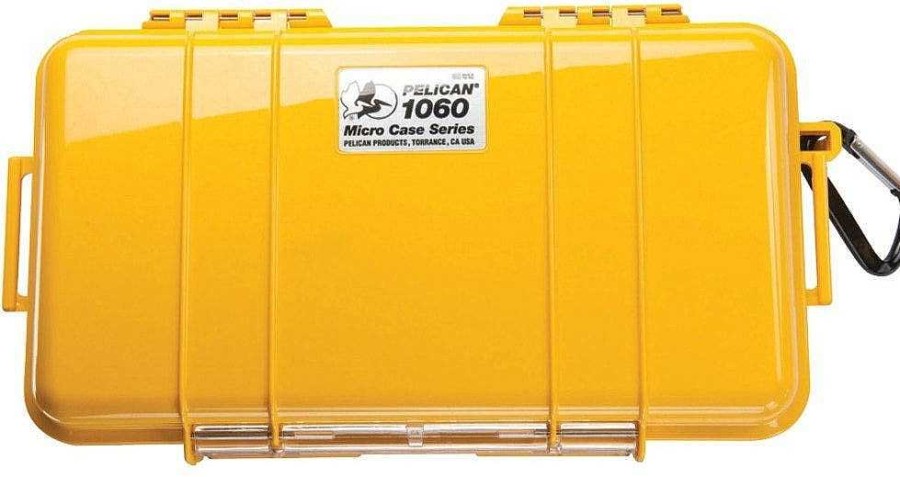 Pelican Hard Cases | Pelican 1060 Micro Yellow Case With Black Liner