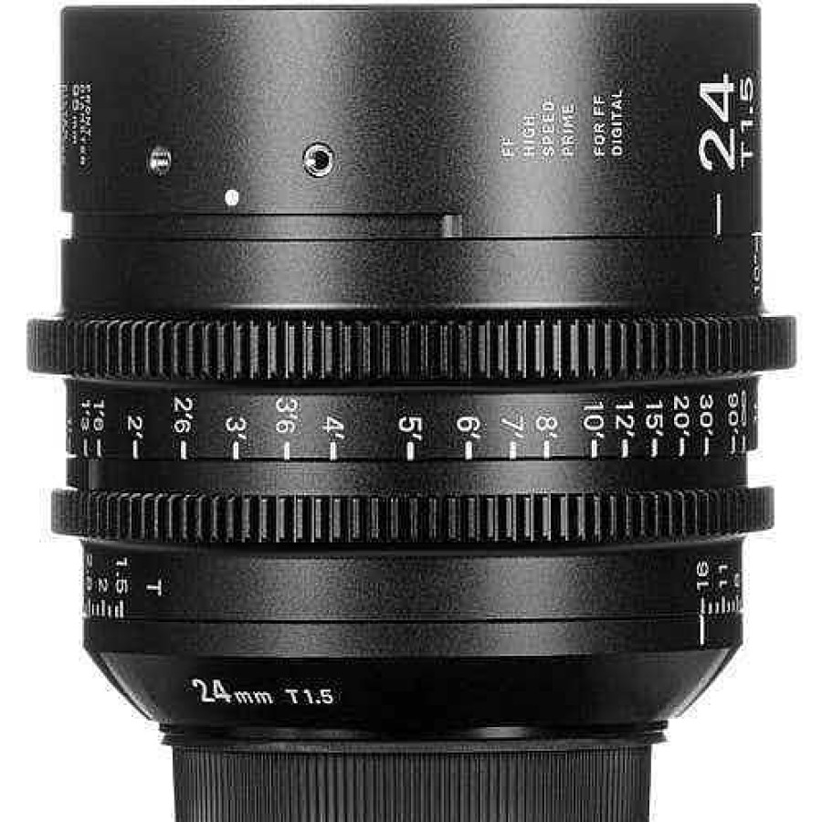 Sigma Cine Lenses | Sigma 24Mm T1.5 Cine Lens - Canon Ef