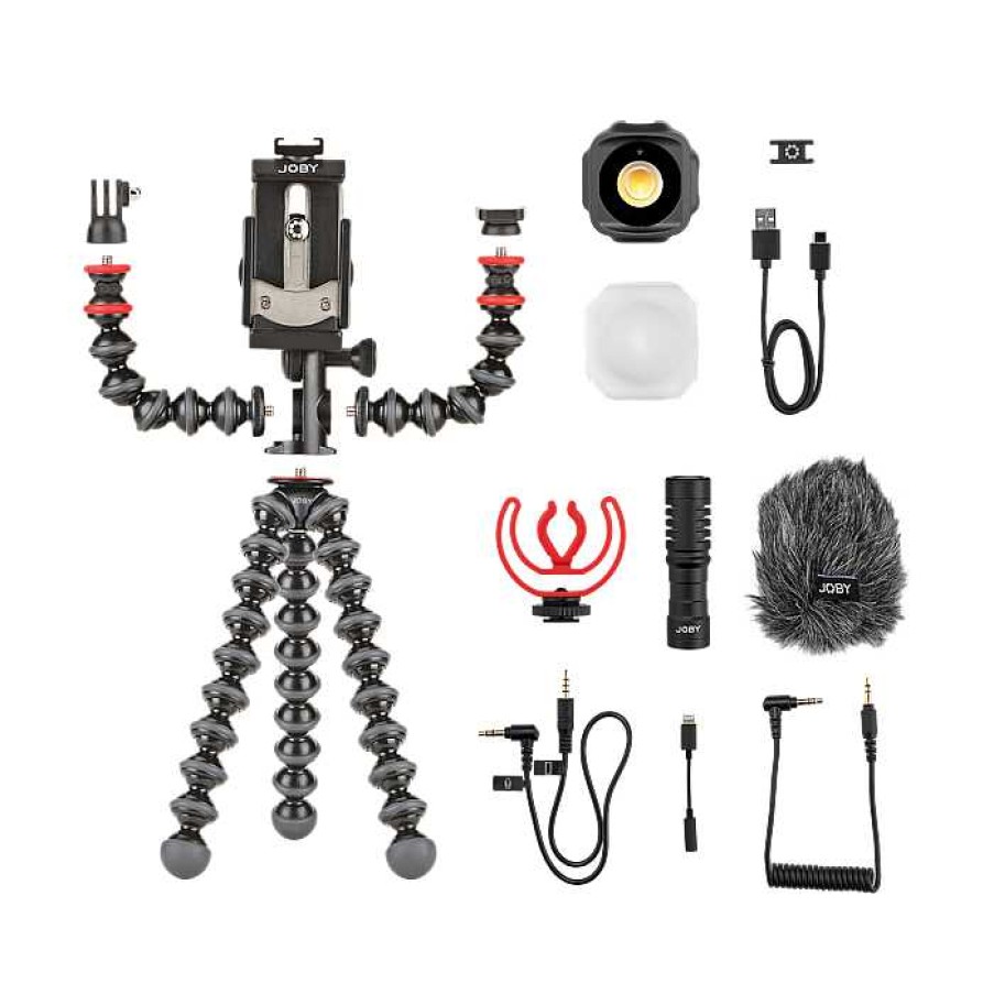 Joby Tripods | Joby Gorillapod Mobile Vlogging Kit - 2 X Arms, Wavo Mobile, Beamo Mini