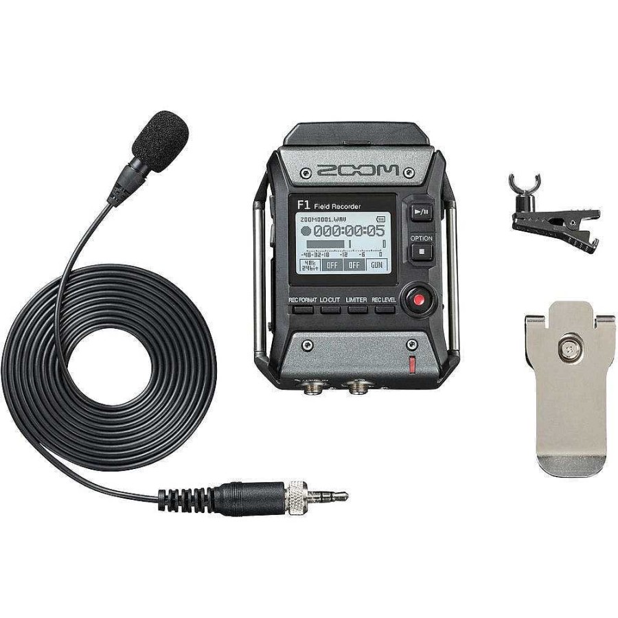 Zoom Recorders | Zoom F1-Lp Recorder & Lavalier Mic Pack