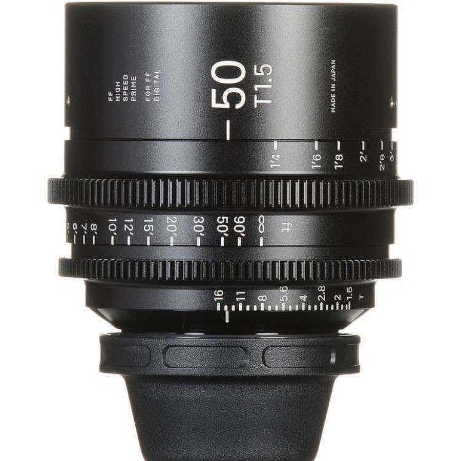 Sigma Cine Lenses | Sigma 50Mm T1.5 Cine Lens - Canon Ef