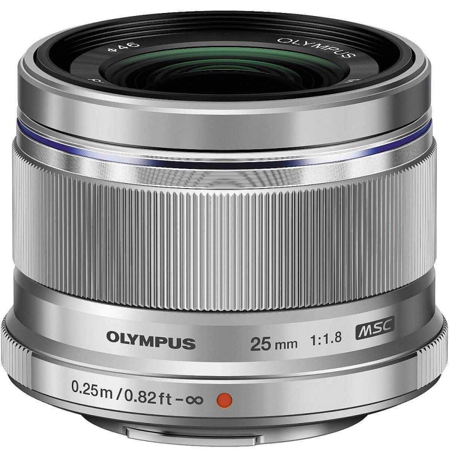 Olympus Prime Lenses | Olympus M.Zuiko 25Mm F/1.8 Silver Lens