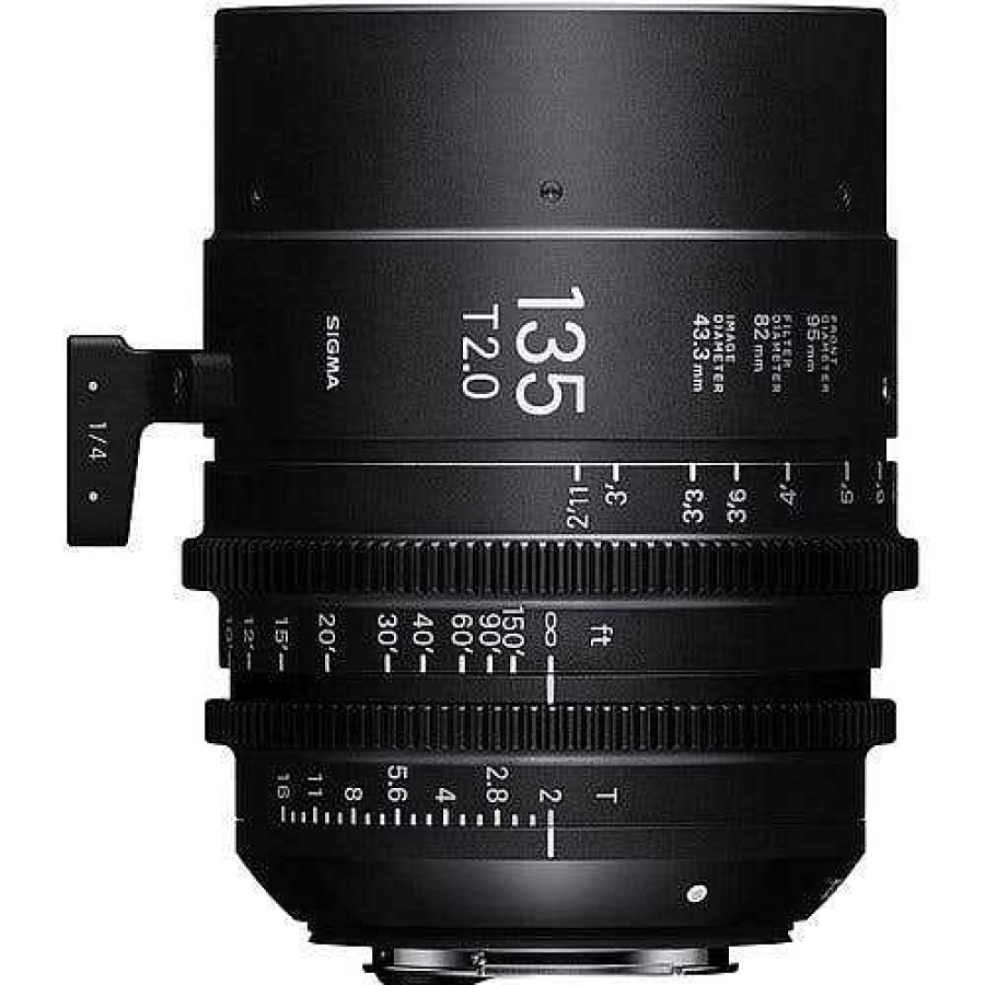 Sigma Cine Lenses | Sigma 135Mm T2 Cine Lens - Canon Ef