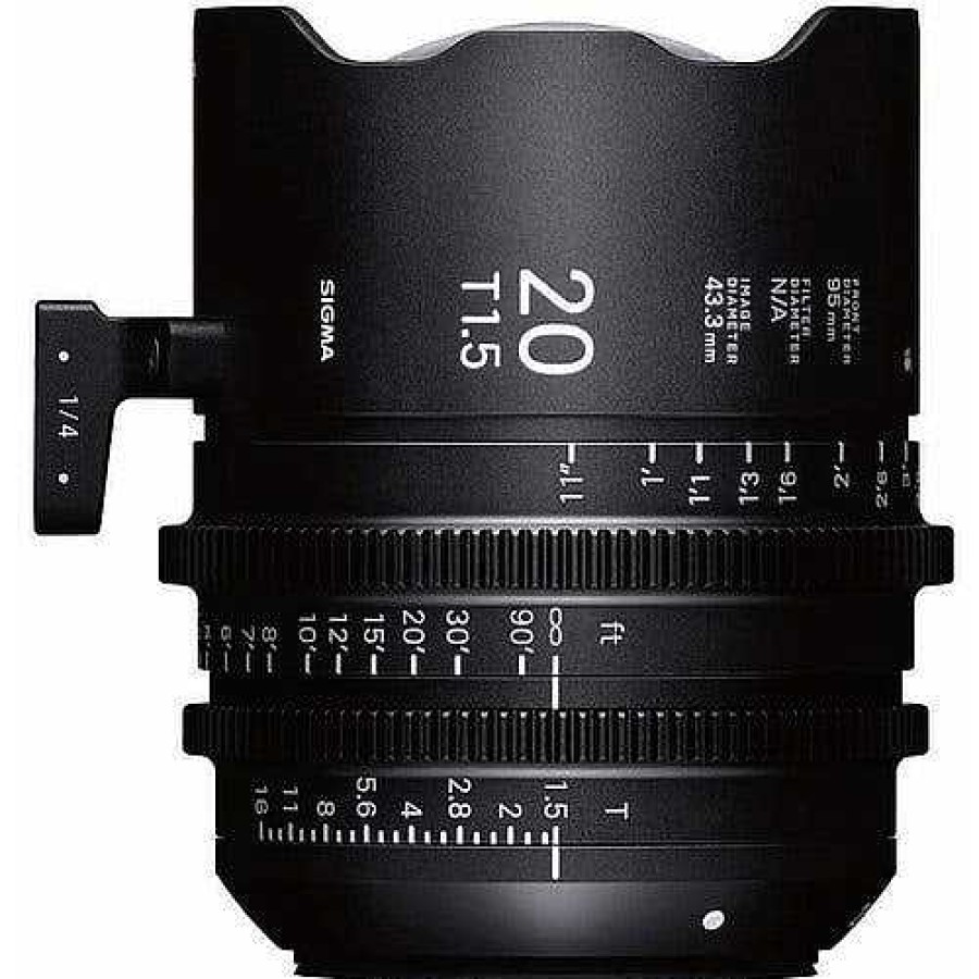 Sigma Cine Lenses | Sigma 20Mm T1.5 Cine Lens - Sony E-Mount