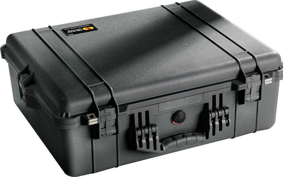 Pelican Hard Cases | Pelican 1600 Black Case With Padded Dividers