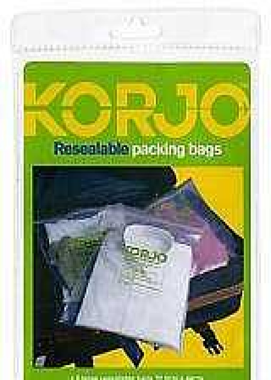 Korjo Bags | Korjo Resealable Plastic Packing Bags