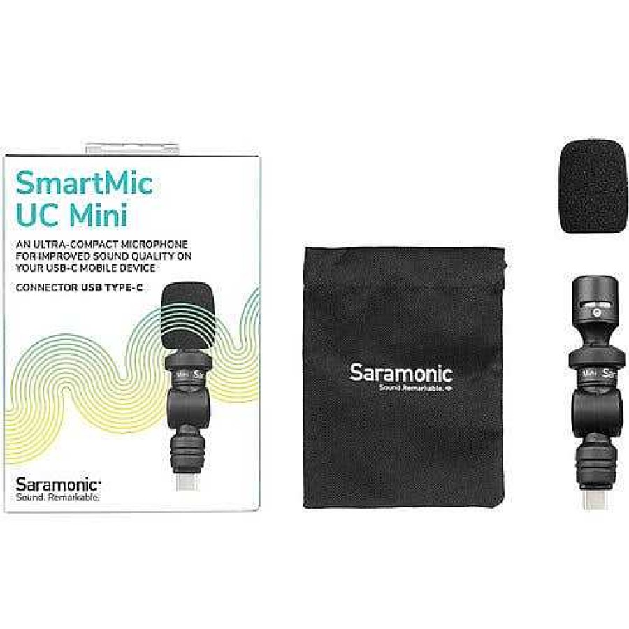 Saramonic All Microphones | Saramonic Smartmic Uc Mini Ultracompact Microphone For Usb Type-C Devices