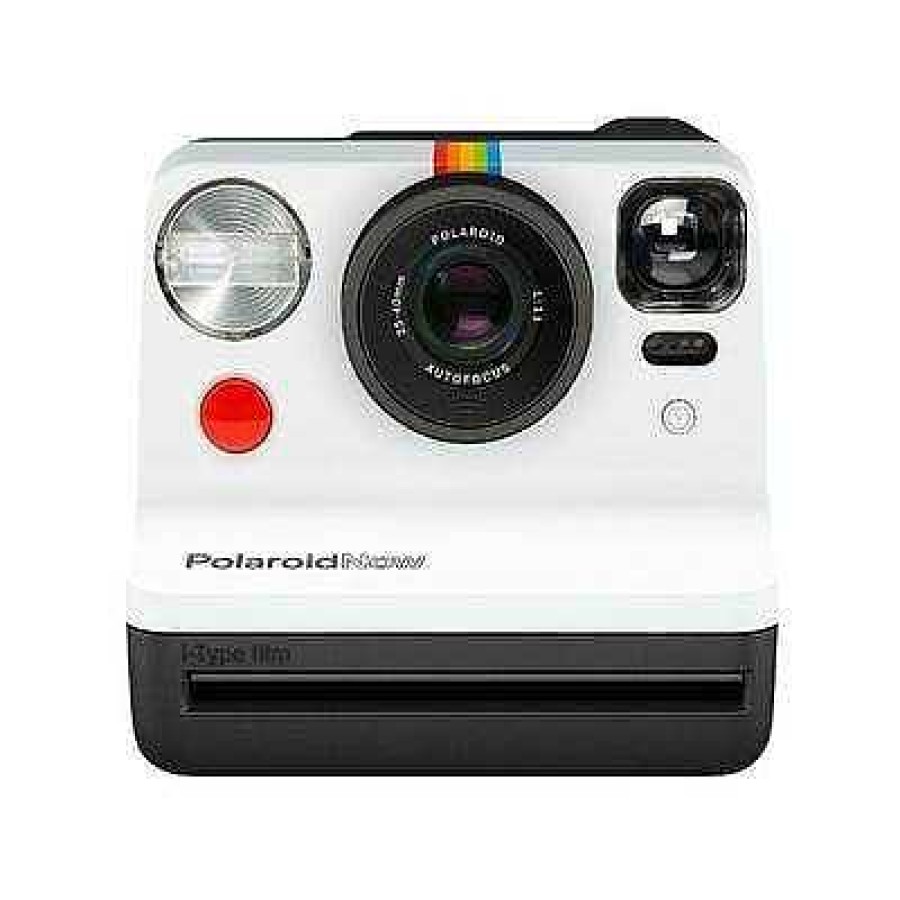 Polaroid Instant | Polaroid Now - Black & White I-Type Instant Camera W/Bonus Film (8 Exposures)