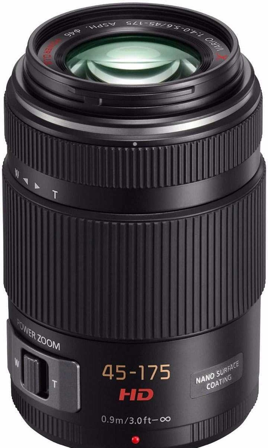 Panasonic Zoom Lenses | Panasonic Lumix G X Vario 45-175Mm F/4-5.6 Asph Power Zoom - Black Lens