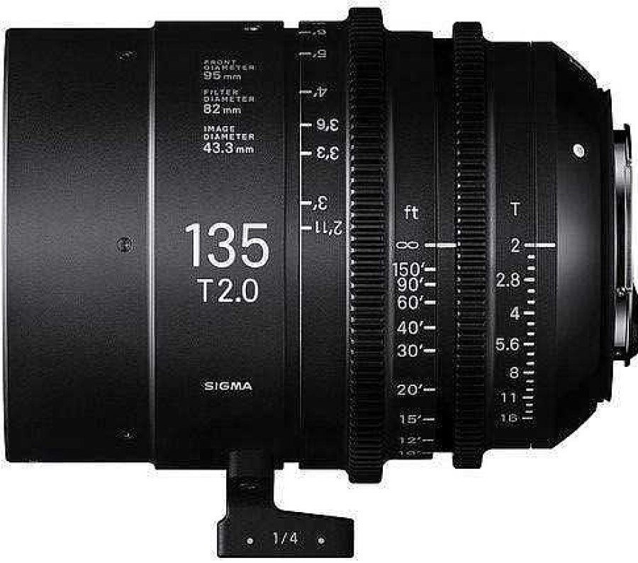 Sigma Cine Lenses | Sigma 135Mm T2 Cine Lens - Sony E-Mount