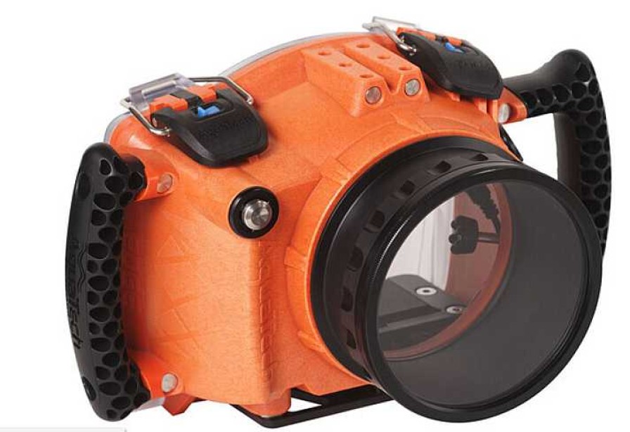 AquaTech Housings | Aquatech Edge Base Sports Housing For Canon R5 - Orange