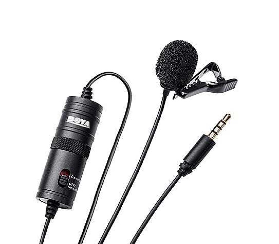 Boya All Microphones | Boya By-M1 V1 Lavalier Microphone