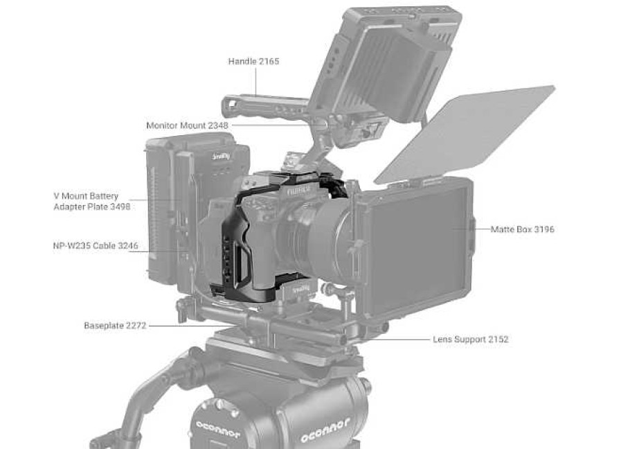 SmallRig Gimbals & Stabilisers | Smallrig Cage For Fujifilm X-H 2/X-H2S - 3934