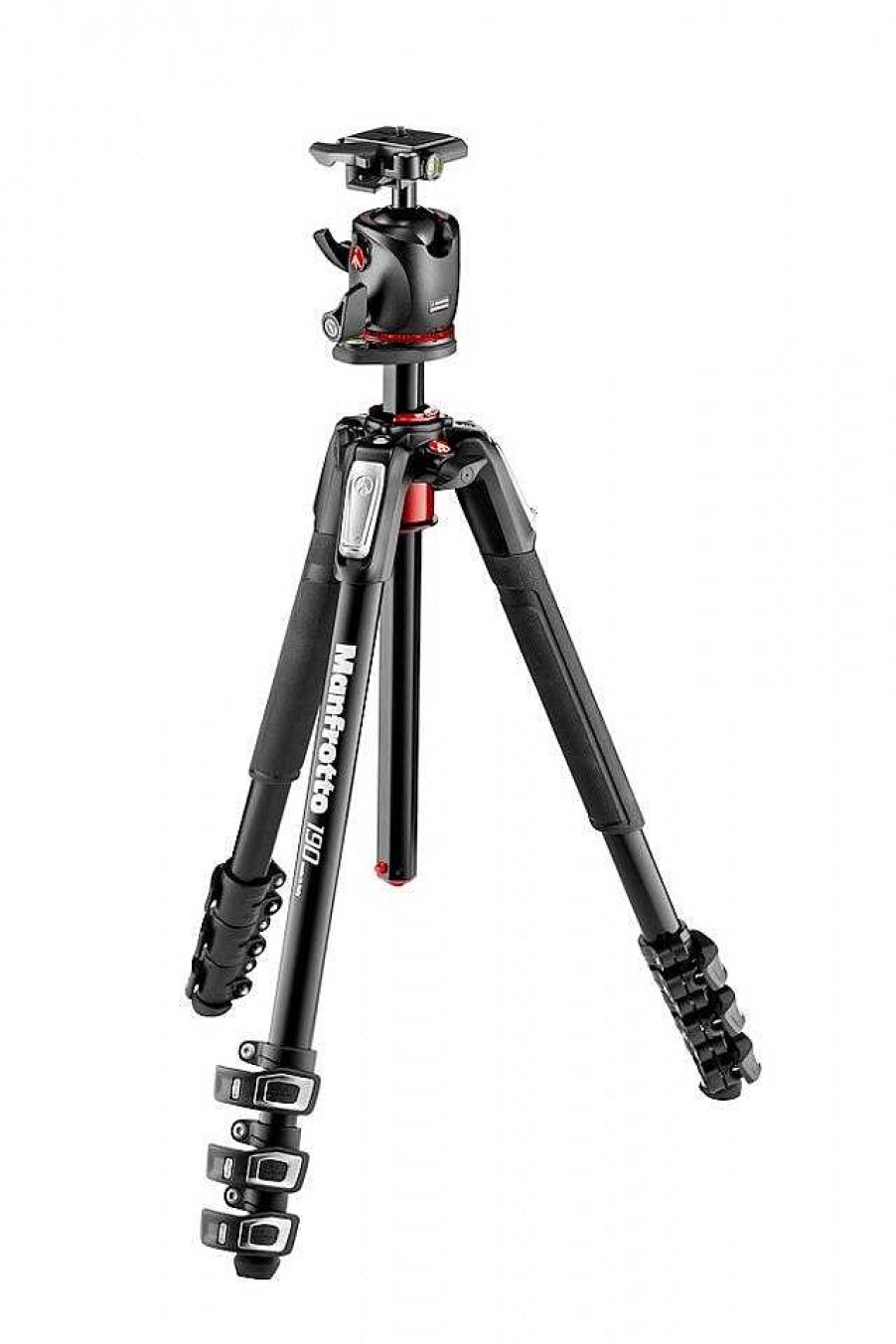 Manfrotto Tripods | Manfrotto Mk190Xpro4 Ball Head Tripod & Mhxpro-Bhq2 Plate 4 Section Tripod Kit