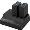 Sony Battery Chargers | Sony Bcu2A 2-Channel Simultaneous Battery Charger/ Ac Adapter For Bp-U Series