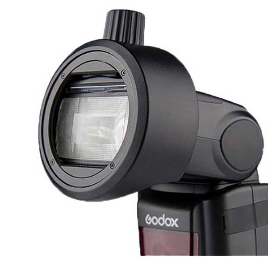 GoDox Flash Accessories | Godox S-R1 Round Head Magnetic Modiifer Adaptor