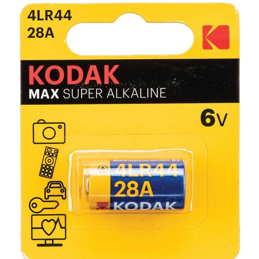 Kodak Batteries | Kodak Max K28A 4Lr44 6V Super Alkaline Battery